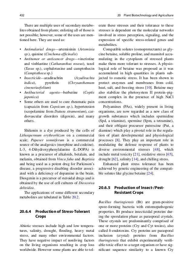 Basic and Applied Aspects of Biotechnology
